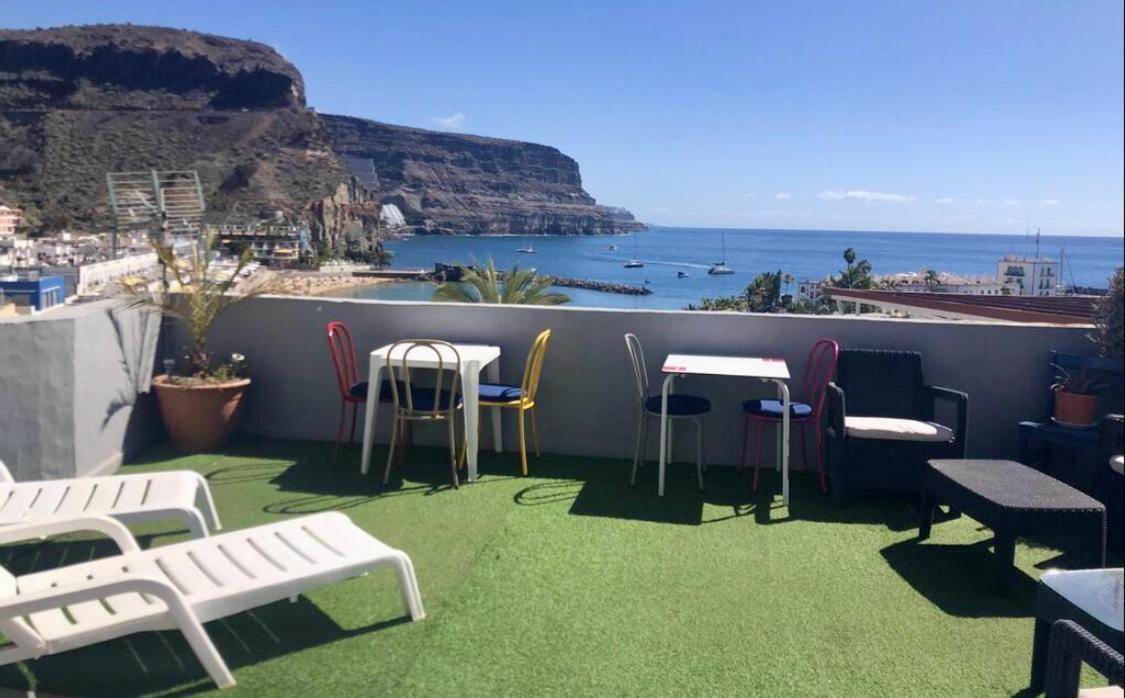 פוארטו דה מוגן Pension Playa מראה חיצוני תמונה